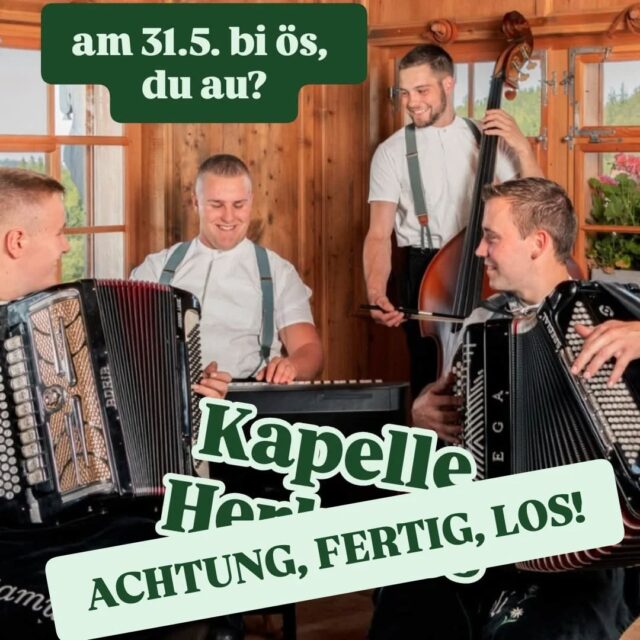Saisonfest uf de Meglisalp mit de Kapöll Herkules!
Bis am Samstig!

#berggasthaus_meglisalp #appenzellermusik #kapelleherkules #alpstein